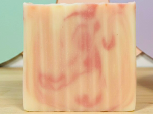 peppermint goat milk soap bar