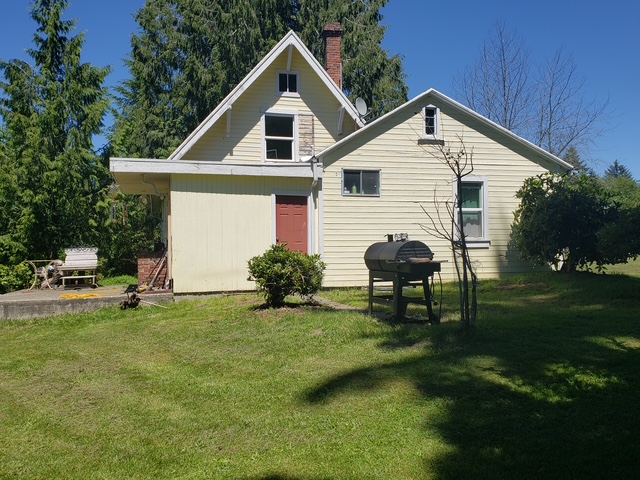 after goatscaping home cleared of invasive species