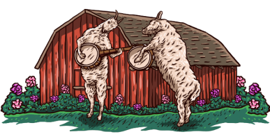 grateful goat farms logo